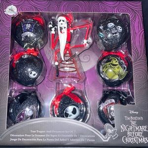 The Nightmare Before Christmas Ornaments- New in box
